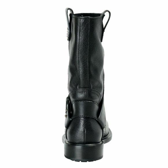 Jimmy Choo Men\'s Pebbled Leather Motorcycle Boots main image 8